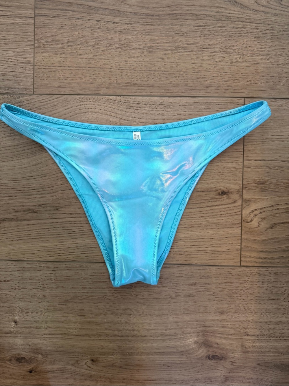 Aerie Metallic Low Rise Cheeky Bikini Bottoms S